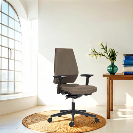 Powerton Kancelárske ergonomické kreslo Sima, Béžové