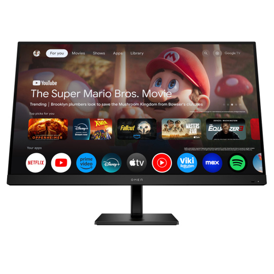 HP OMEN 32x UHD 144Hz Smart Gaming Monitor; + Remote controller