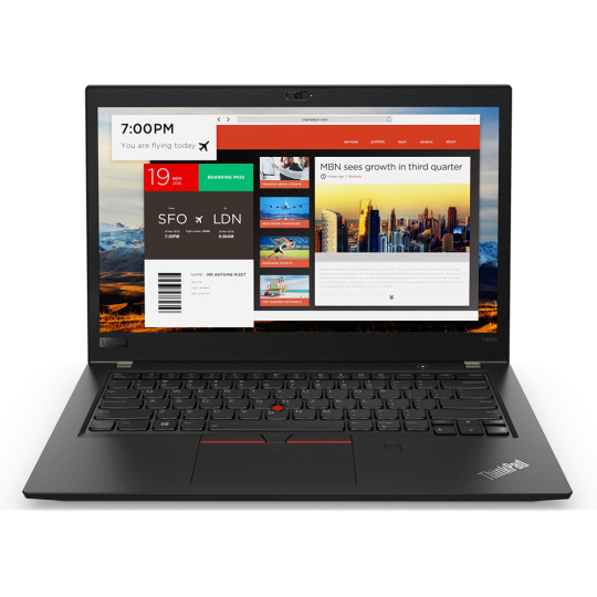 Lenovo ThinkPad T480s; Core i5 8350U 1.7GHz/8GB RAM/256GB SSD PCIe/batteryCARE+