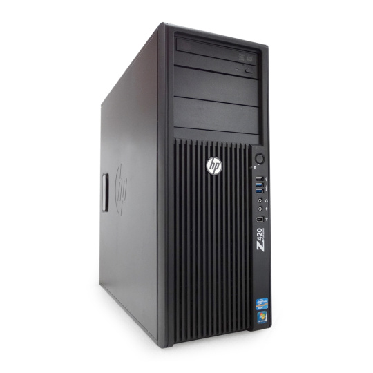HP Z420 WorkStation; Intel Xeon E5-1603 2.8GHz/16GB RAM/256GB SSD + 500GB HDD