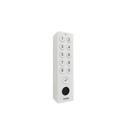 Tedee Keypad Pro W bezdrôtová biometrická RFID čítačka Tedee Keypad Pro W bezdrôtová biometrická RFID čítačka
