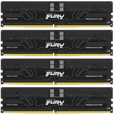 KINGSTON DIMM DDR5 128GB (Kit of 4) 5600MT/s CL36 FURY Renegade Pro ECC Reg PnP