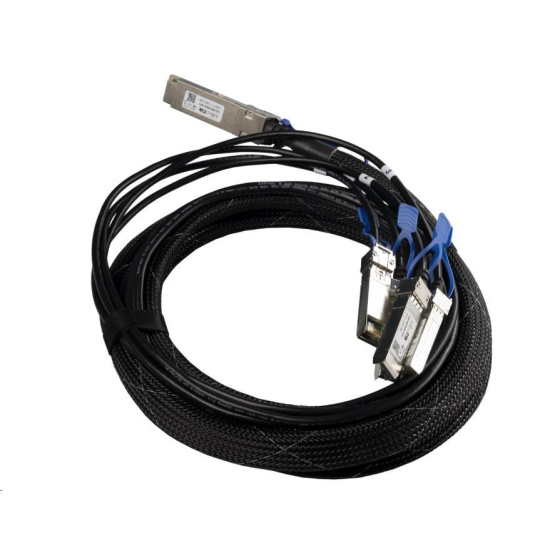 MikroTik XQ+BC0003-XS+ - 100G DAC cable QSFP28 to 4x SFP28, 3m