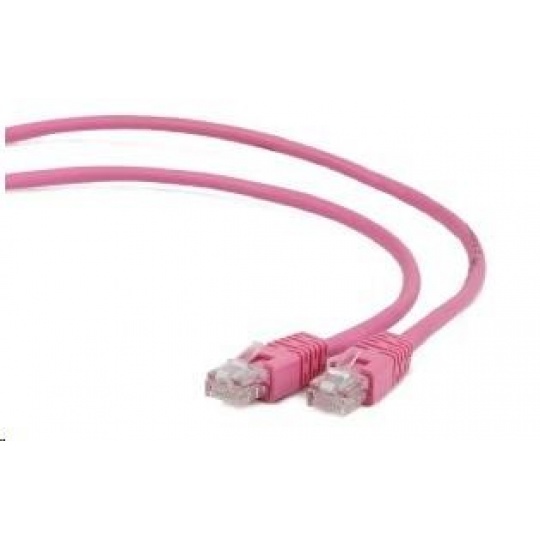 GEMBIRD Patch kábel CAT6 tienený FTP 1m, ružový