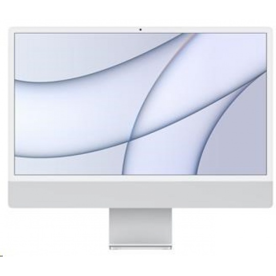 APPLE 24-inch iMac with Retina 4.5K display: M1 chip with 8-core CPU and 8-core GPU, 16GB, 1TB - Silver/num.kl