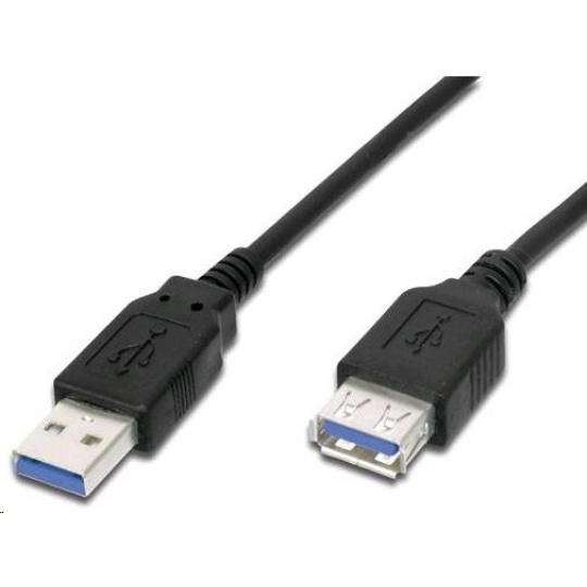 Predlžovací kábel USB PremiumCord 3.0 Super rýchly 5Gbps A-A, MF, 9pin, 2m