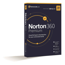 NORTON 360 PREMIUM 75GB +VPN 1 používateľ pre 10 zariadení na 3 roky ESD