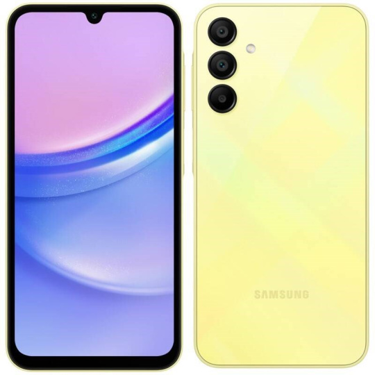 Samsung Galaxy A15 (A155), 4/128 GB, LTE, EU, žlutá