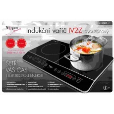VIGAN IV2Z indukční vařič dvouzónový