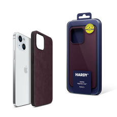 3mk ochranný kryt HARDY MagFabric Case pro Apple iPhone 15, Mulberry 3mk ochranný kryt HARDY MagFabric Case pro Apple iPhone 15, Mulberry