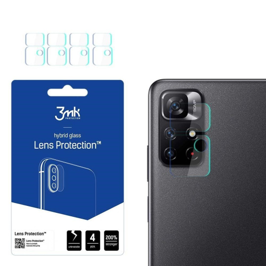 3mk Lens Protection pro Xiaomi Redmi Note 11S 5G / Note 11T 5G (4ks)