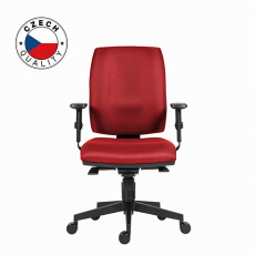 Powerton Kancelárske ergonomické kreslo Hana, Červené