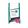 CLEAN IT Čistiaci roztok na notebooky s utierkou, 2x30 ml