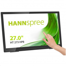 Rozbaleno - HANNspree MT LCD HT273HPB 27" Touch Screen Monitor 1920x1080, 16:9, 300cd/m2, 1000:1 / 80M:1, 8 ms, bazar