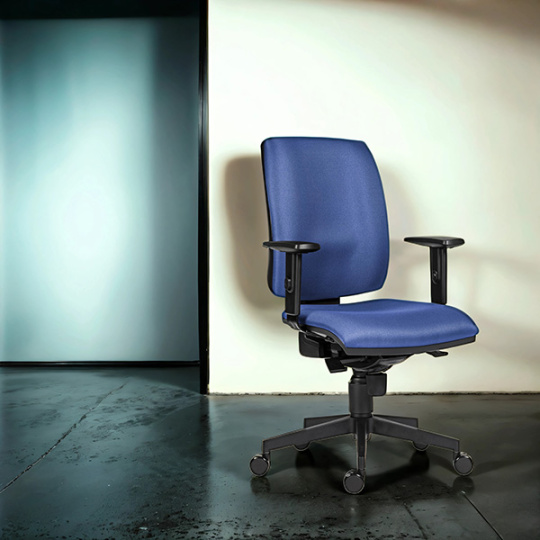 Powerton Kancelárske ergonomické kreslo Hana, Modré
