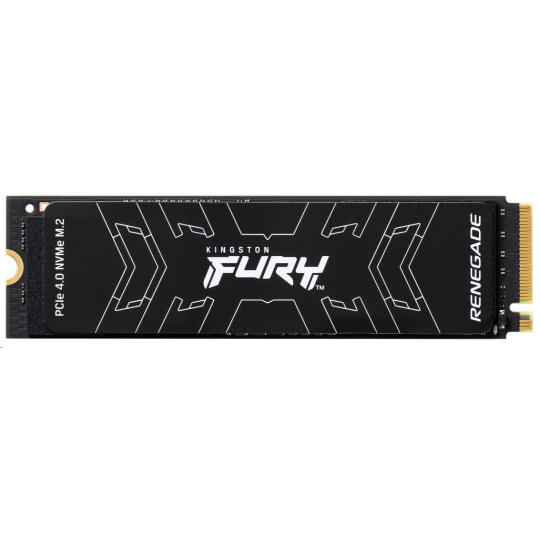 Kingston FURY RENEGADE SSD 500GB M.2 2280 NVMe™ PCIe Gen 4 (R 7300 MB/s; W 3900 MB/s)