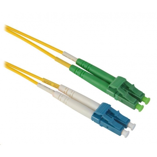 XtendLan duplexní patch kabel SM 9/125, OS2, LC(UPC)-LC(APC), LS0H,  4m
