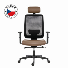 Powerton Kancelárske ergonomické kreslo Lucie, Béžové Powerton Kancelárske ergonomické kreslo Lucie, Béžové