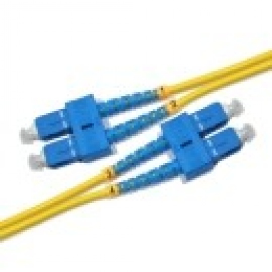 Duplexný prepojovací kábel SM 9/125, OS2, SC-SC, LS0H, 5 m