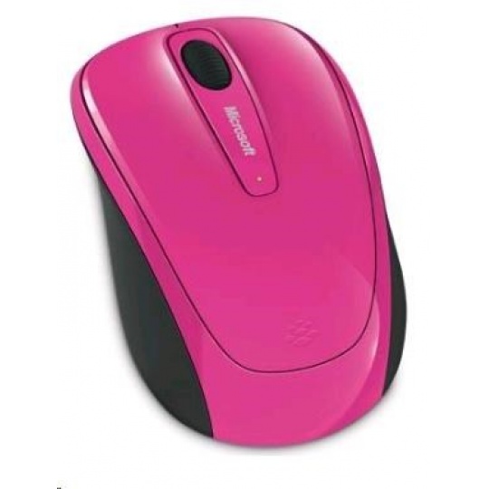 Microsoft L2 Bezdrôtová mobilná myš 3500 Mac/Win USB Hdwr Ružová