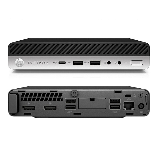 HP EliteDesk 800 G5 DM; Core i5 9600T 2.3GHz/8GB RAM/256GB SSD PCIe