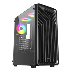 VeinX case OD15A-BK, ATX, Průhledná bočnice, Černá VeinX case OD15A-BK, ATX, Průhledná bočnice, Černá