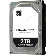 Western Digital Ultrastar® HDD 2TB (HUS722T2TALA604) DC HA210 3.5in 26.1MM 128MB 7200RPM SATA 512N SE (GOLD WD2005FBYZ)