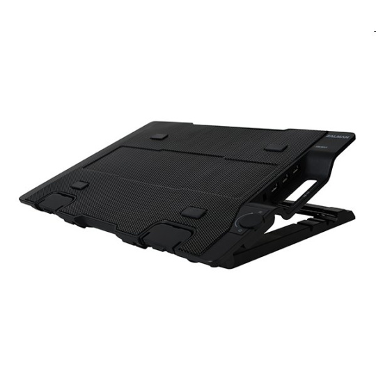 BAZAR - ZALMAN chladící podložka ZM-NS2000, pro NoteBook do 17", výškově stavitelný, černá - Poškozený obal (Komplet)