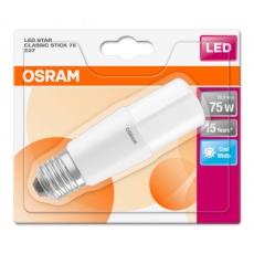 OSRAM LED STAR CL STICK Fros. 10W 840 E27 1050lm 4000K (CRI 80) 15000h A+ (Blistr 1ks) OSRAM LED STAR CL STICK Fros. 10W 840 E27 1050lm 4000K (CRI 80) 15000h A+ (Blistr 1ks)