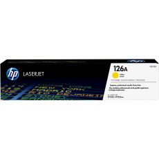 HP 126A Yellow LJ Toner Cart, CE312A (1,000 pages) HP 126A Yellow LJ Toner Cart, CE312A (1,000 pages)