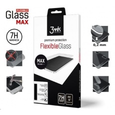 3mk hybridní sklo FlexibleGlass Max pro Xiaomi Redmi Note 8 Pro, černá