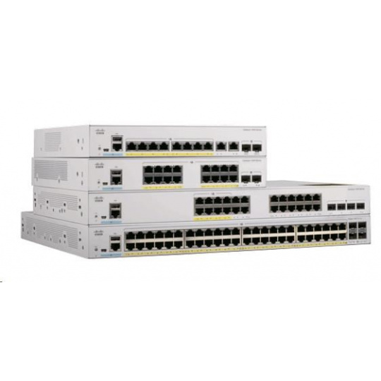 Cisco Catalyst C1000-48P-4G-L, 48x10/100/1000, 4xSFP, PoE - REFRESH