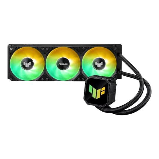ASUS vodní chladič CPU AIO TUF GAMING LC III 360 ARGB, 3x120mm, LGA1851, AM5