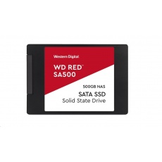 WD RED SSD 3D NAND WDS500G1R0A 500GB SATA/600, (R:560, W:530MB/s), 2.5"