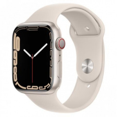Apple Watch Series 7 Cell, 45mm Starlight/Starlight SportBand Apple Watch Series 7 Cell, 45mm Starlight/Starlight SportBand