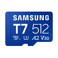Samsung micro SD karta T7 -  512GB + USB adaptér
