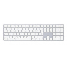 APPLE Magic Keyboard s numerickou klávesnicou Silver- Intl Layout