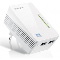 TP-Link TL-WPA4220 WiFi4 powerline adaptér repeater (N300, AV600,2x100Mb/s,HomePlug AV2)