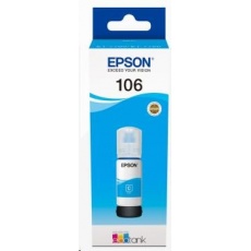 Fľaštička s atramentom EPSON 106 EcoTank Cyan