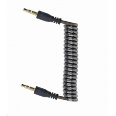 GEMBIRD CABLEXPERT kábel 3,5 mm M/M jack, 1,8 m, krútený, audio