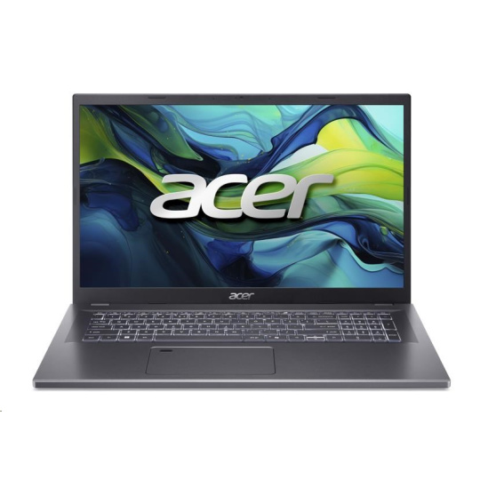 ACER NTB Aspire 17 (A17-51M-56AX),Core 5 120U,17.3"FHD,16GB,512GB SSD,Intel Graphics,W11H,Gray