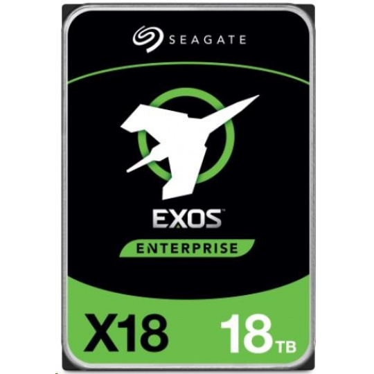 SEAGATE HDD 18TB EXOS X18, 3.5", SAS, 512e, 7200 RPM, Cache 256MB