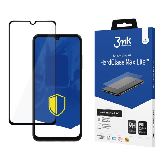 3mk tvrzené sklo HardGlass Max Lite pro Samsung Galaxy A05s (SM-A057) černá