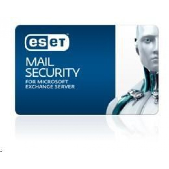 ESET Mail Security pre 11 - 25 zariadení, nová licencia na 2 roky