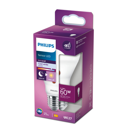 PHILIPS žárovka LED D2D 60W A60 E27 CW FR ND SRT4