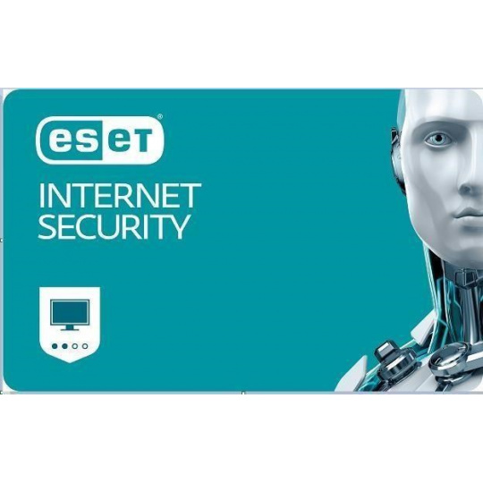 ESET Internet Security 3 PC + 1 ročné predĺženie, EDU