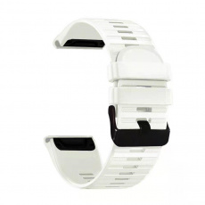 RhinoTech řemínek pro Garmin QuickFit sportovní silikonový 22mm bílý RhinoTech řemínek pro Garmin QuickFit sportovní silikonový 22mm bílý
