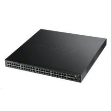Zyxel XGS4600-32F L3 Managed Switch, 24x SFP, 4x RJ45/SFP, 4x 10G SFP+, stohovateľný, dvojitý zdroj napájania