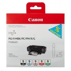 Canon BJ Cartridge PGI-9 MBK/PC/PM/R/G Multi Pack