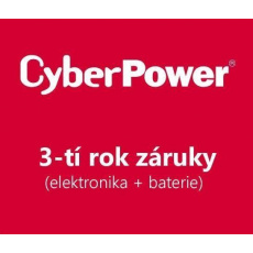 CyberPower 3-ročná záruka pre PR2200ERTXL2U, OLS1000EA-DE, BPSE72V45A